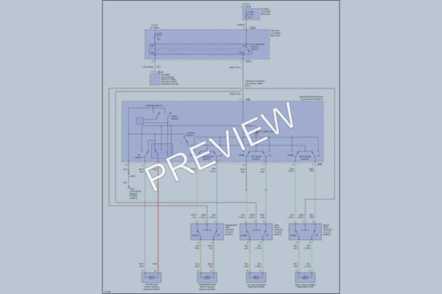 2001 Ford Escape Power Windows wiring diagram preview