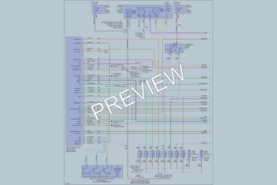 2001 Ford Expedition Engine Performance wiring diagram preview