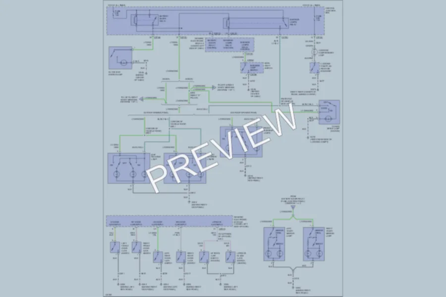 2001 Ford Taurus Interior Lights wiring diagram preview