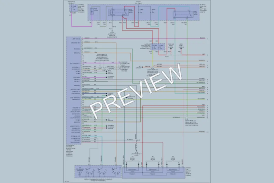2001 Ford Windstar Engine Performance wiring diagram preview