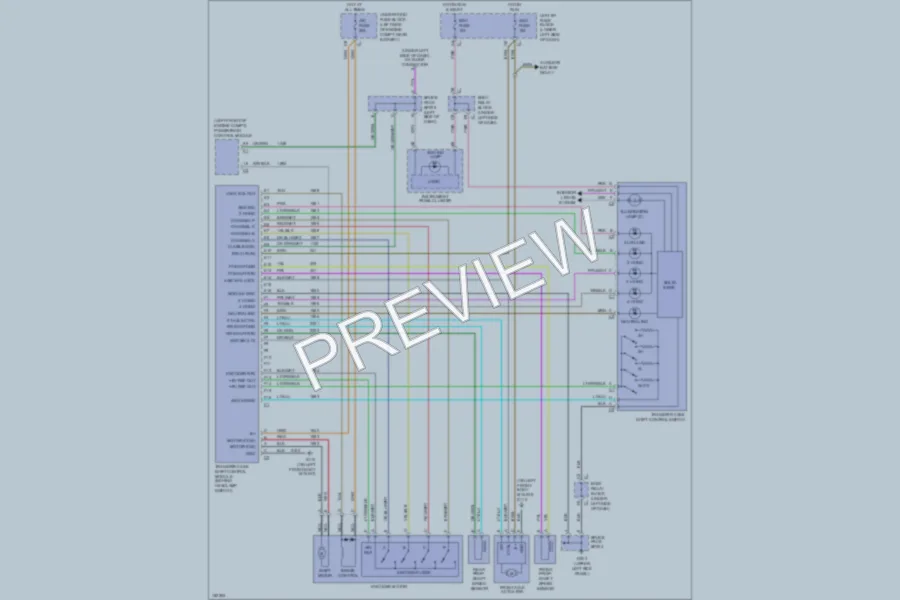 2001 GMC K1500 Transmission wiring diagram preview