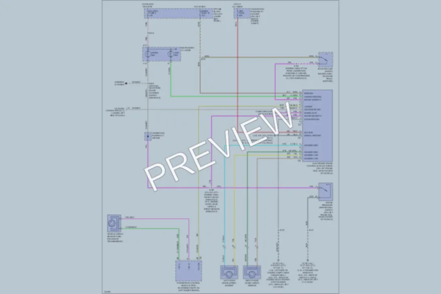 2001 GMC G2500 Anti Lock Brakes wiring diagram preview