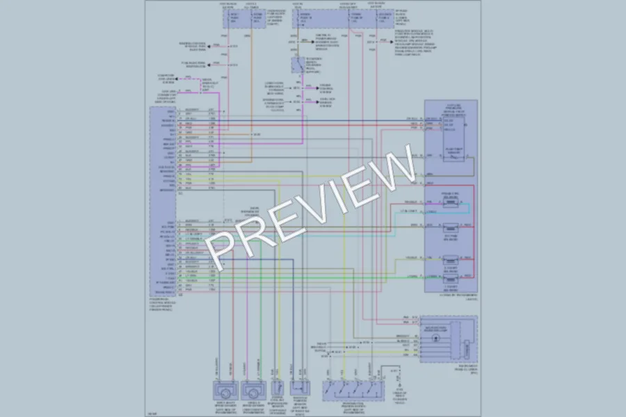 2001 GMC G3500 Transmission wiring diagram preview