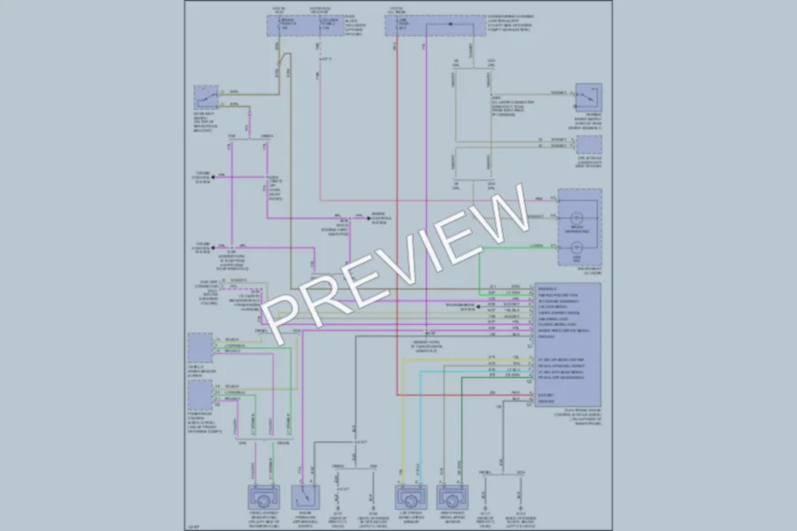 2001 GMC 3500 Anti Lock Brakes wiring diagram preview