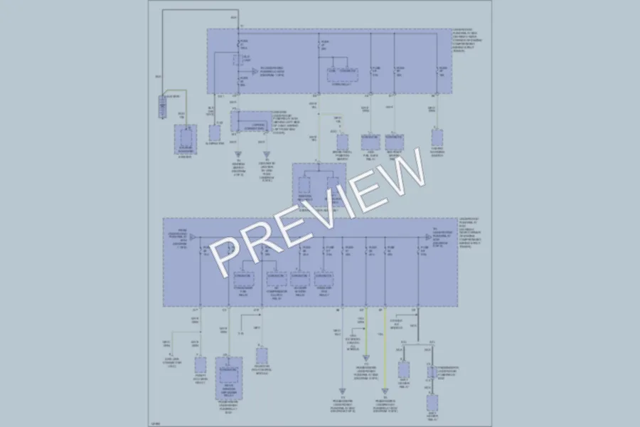 2001 Honda Accord Power Distribution wiring diagram preview