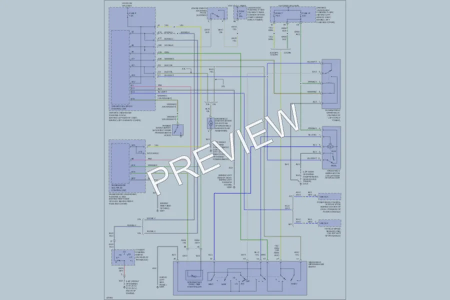 2001 Honda Accord Wiper Washer wiring diagram preview