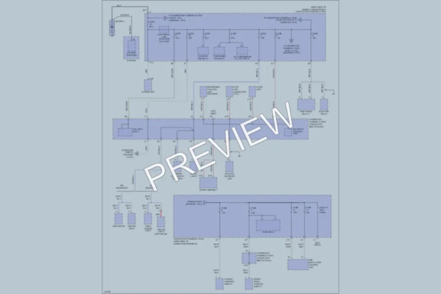 2001 Honda Civic Power Distribution wiring diagram preview