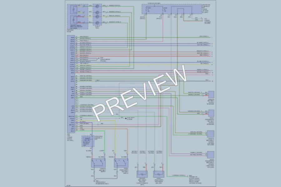 2001 Honda Civic Supplemental Restraints wiring diagram preview