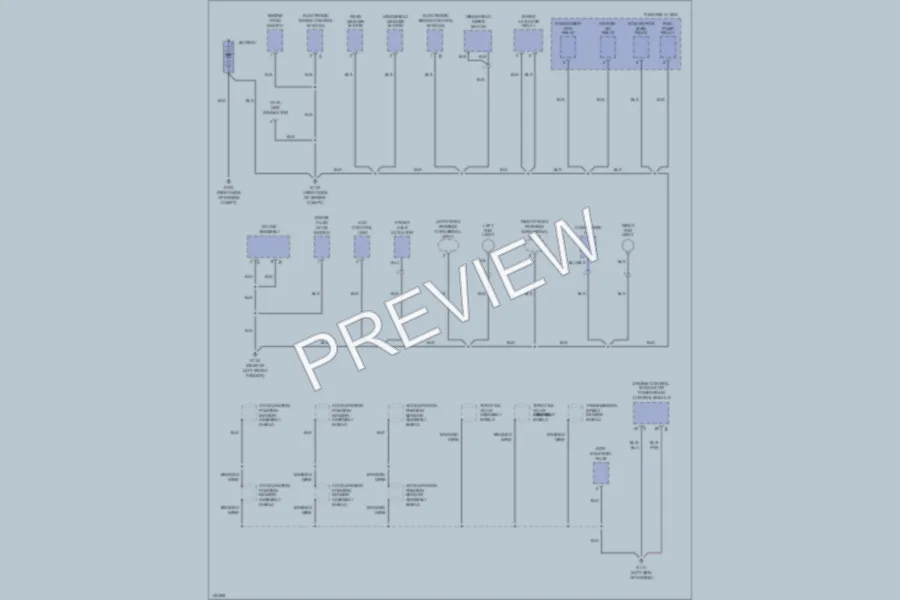 2001 Honda Passport Ground Distribution wiring diagram preview
