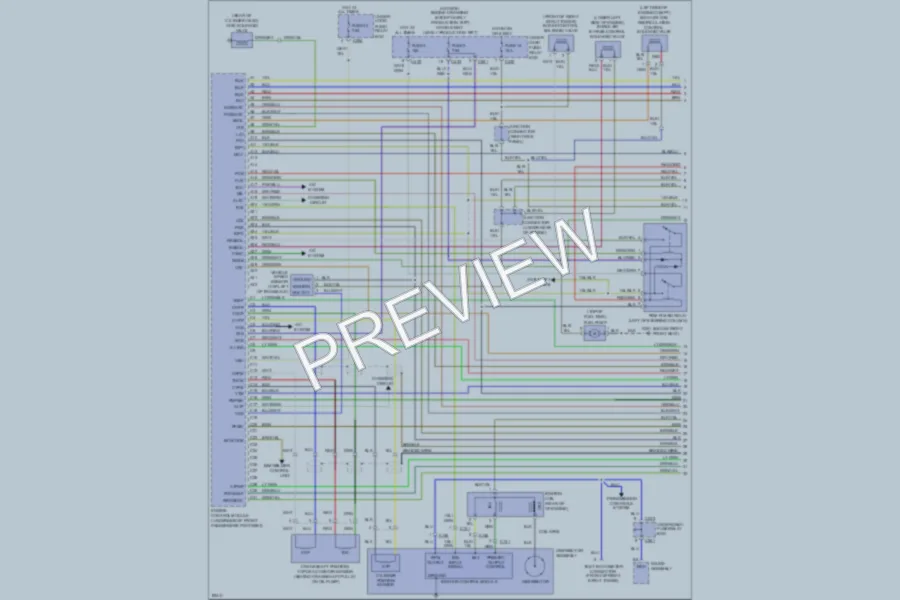 2001 Honda Prelude Engine Performance wiring diagram preview