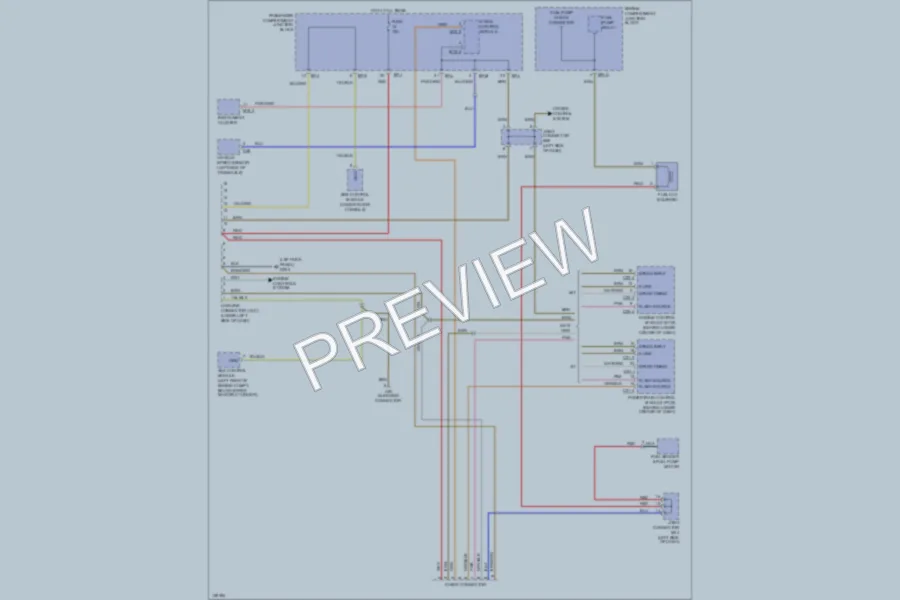 2001 Hyundai SantaFe Computer Data Lines wiring diagram preview