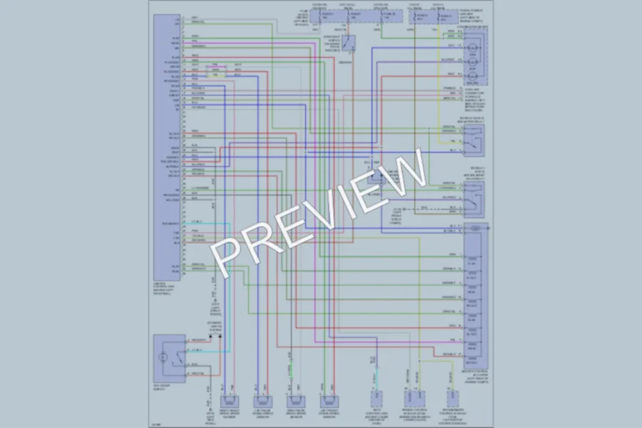 2001 Infiniti I30 Anti Lock Brakes wiring diagram preview