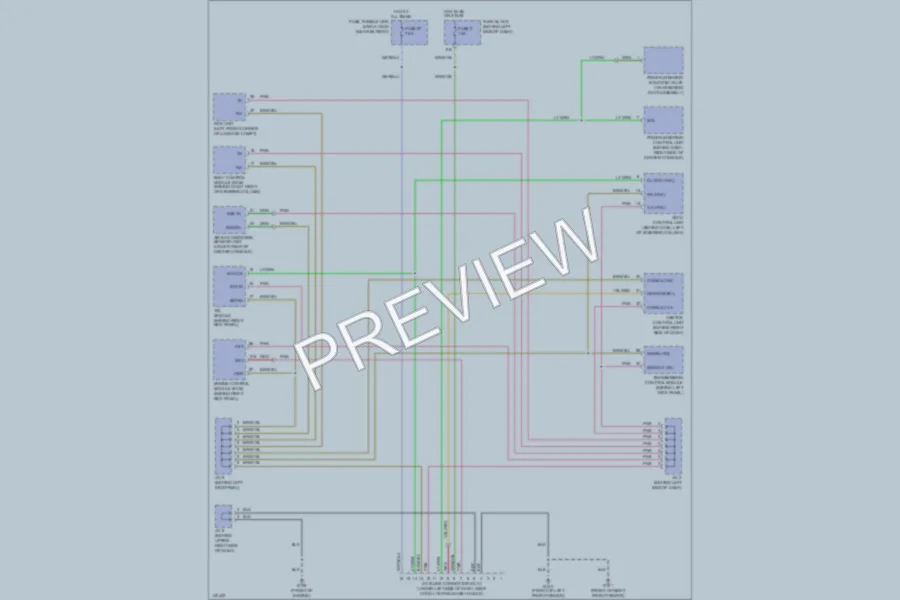 2001 Infiniti Q45 Computer Data Lines wiring diagram preview