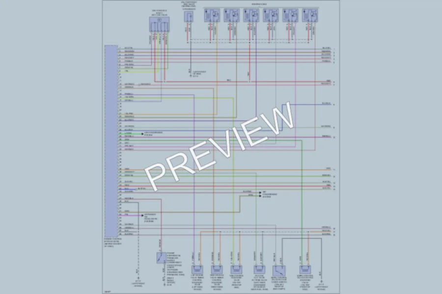 2001 Infiniti QX4 Engine Performance wiring diagram preview