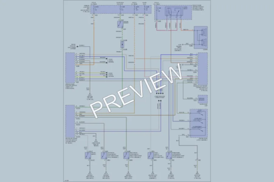 2001 Jaguar SType Anti Theft wiring diagram preview