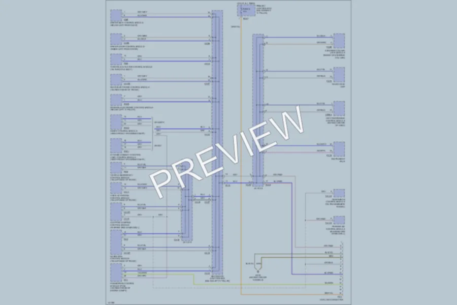 2001 Jaguar SType Computer Data Lines wiring diagram preview