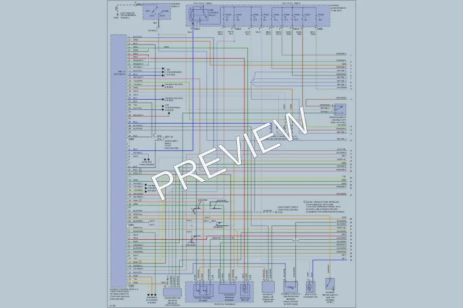 2001 Jaguar XKR Engine Performance wiring diagram preview