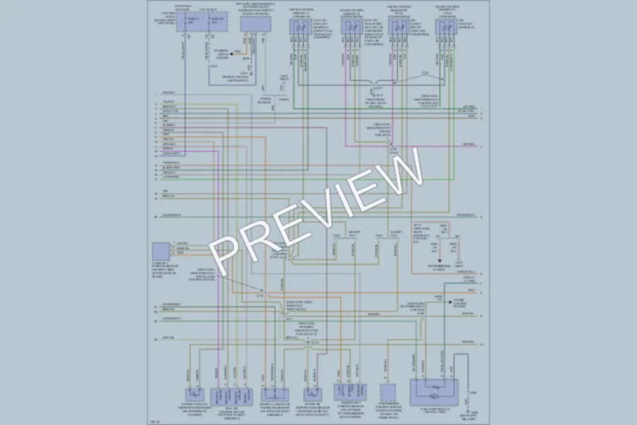 2001 Jeep Cherokee Engine Performance wiring diagram preview