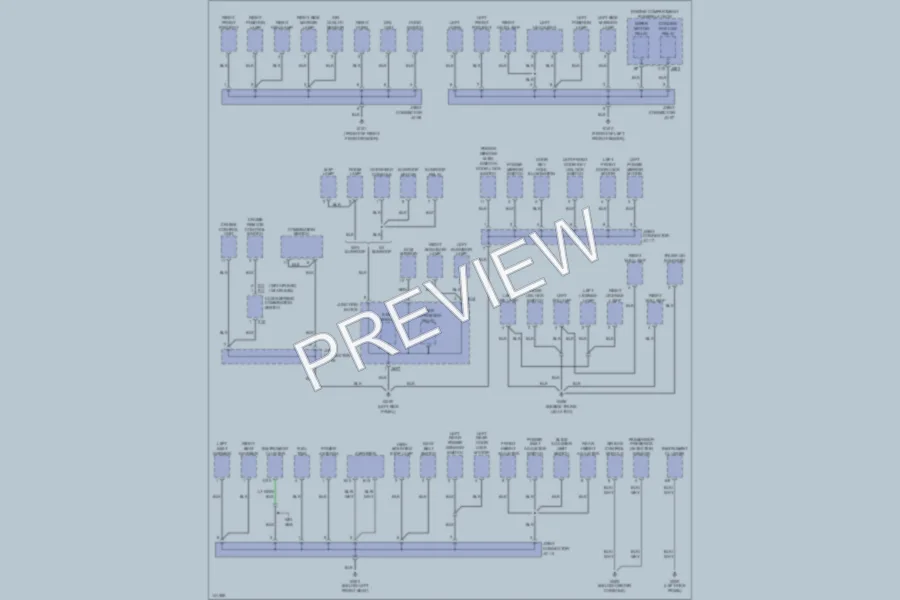 2001 Kia Optima Ground Distribution wiring diagram preview