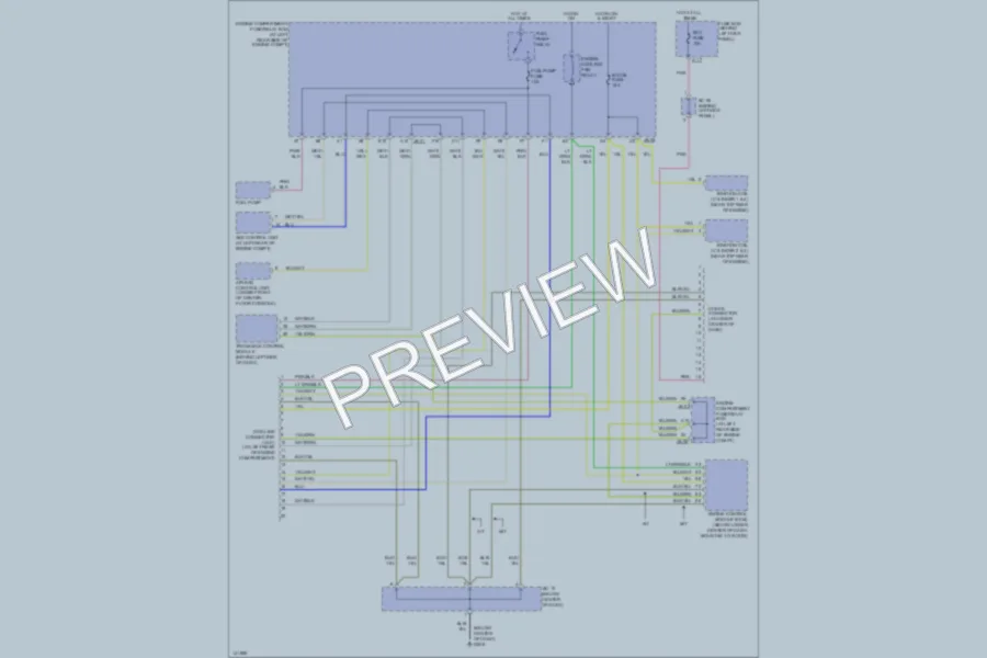 2001 Kia Spectra Computer Data Lines wiring diagram preview