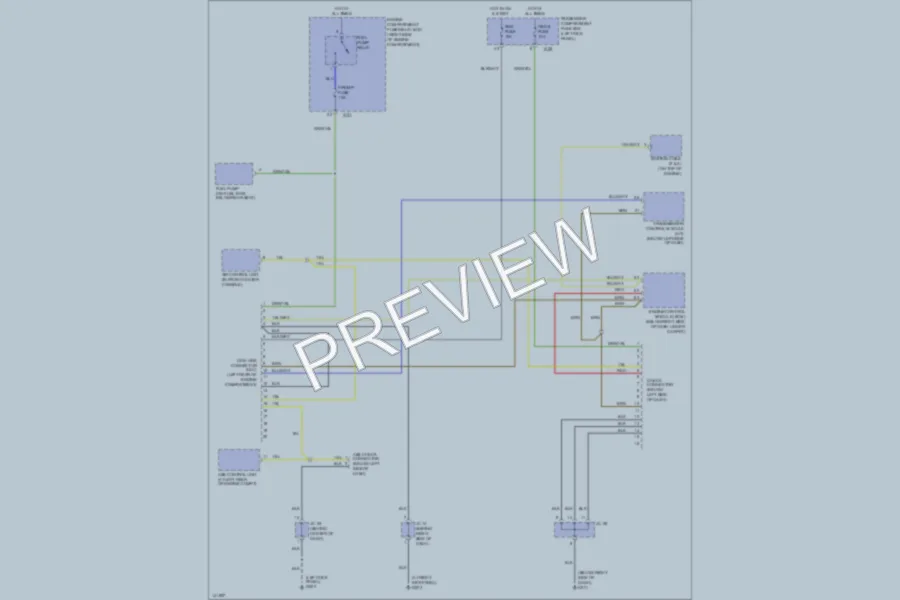 2001 Kia Sportage Computer Data Lines wiring diagram preview