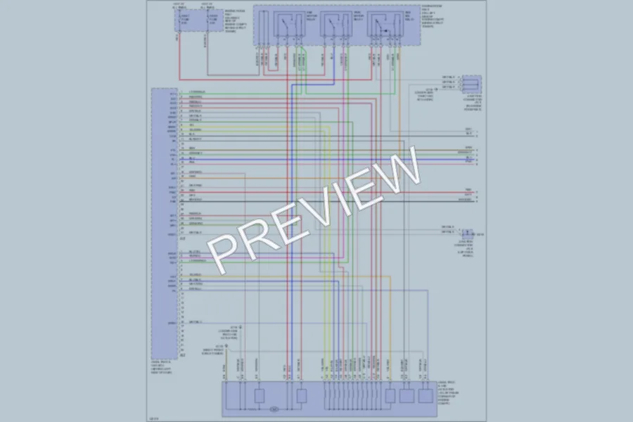 2001 Lexus GS300 Anti Lock Brakes wiring diagram preview