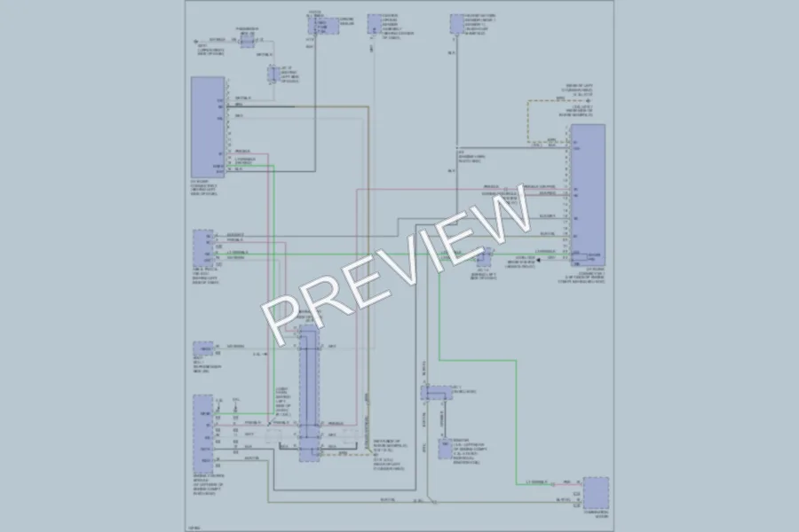 2001 Lexus GS300 Computer Data Lines wiring diagram preview