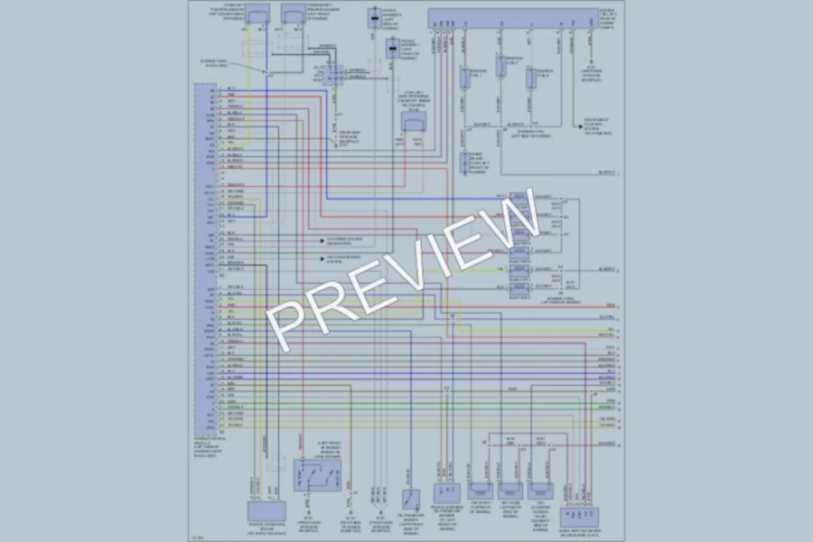 2001 Lexus GS300 Engine Performance wiring diagram preview