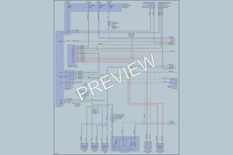 2001 Lexus GS300 Interior Lights wiring diagram preview
