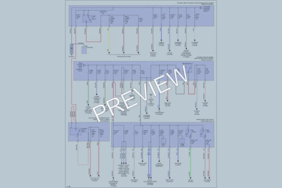 2001 Lexus GS300 Power Distribution wiring diagram preview