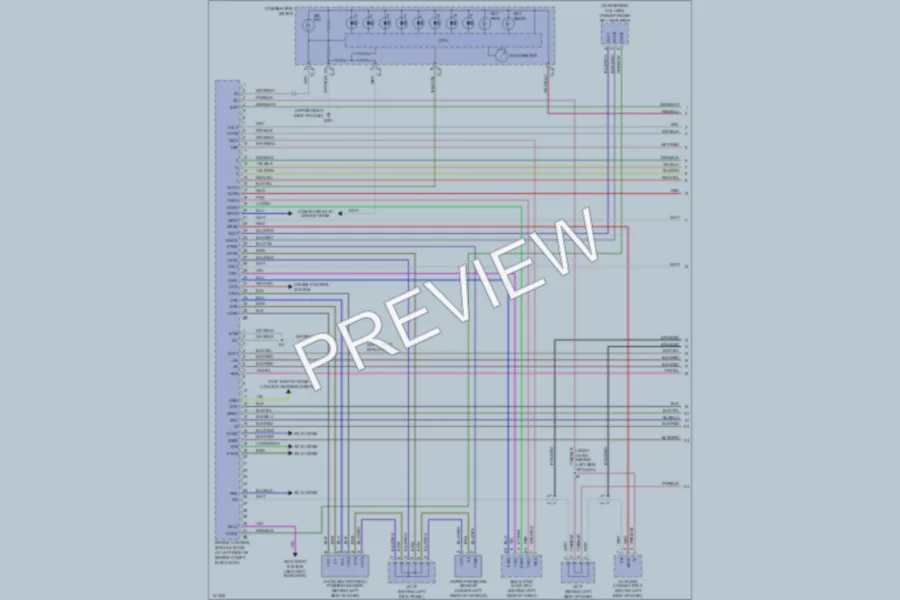 2001 Lexus GS430 Engine Performance wiring diagram preview