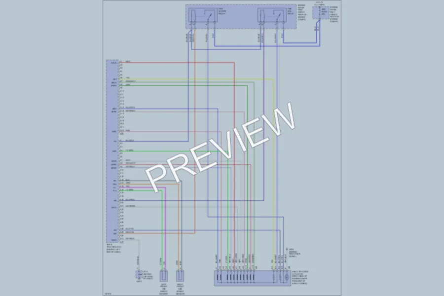 2001 Lexus IS300 Anti Lock Brakes wiring diagram preview