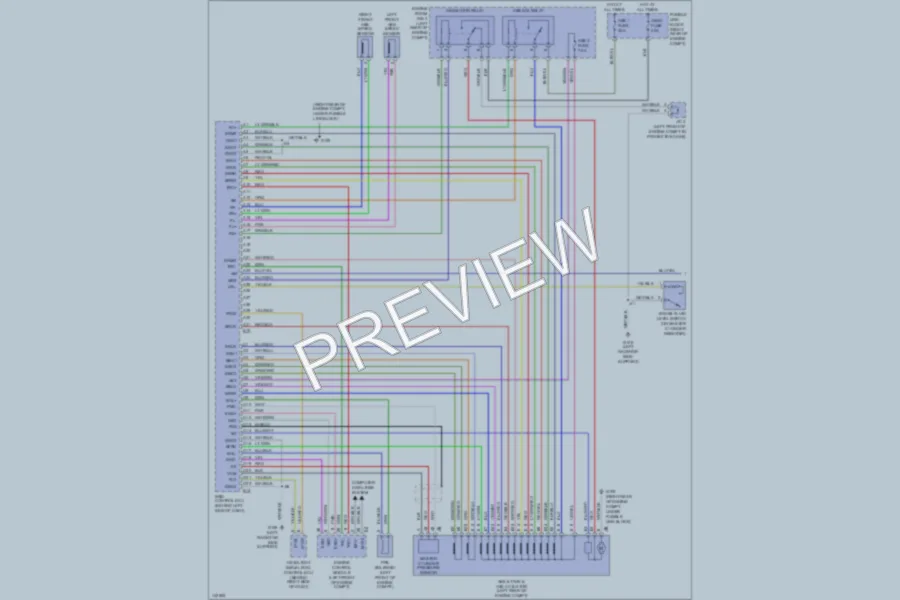 2001 Lexus LS430 Anti Lock Brakes wiring diagram preview