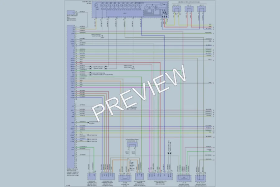 2001 Lexus LS430 Engine Performance wiring diagram preview