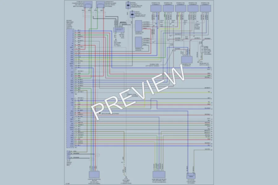 2001 Lexus LX470 Engine Performance wiring diagram preview