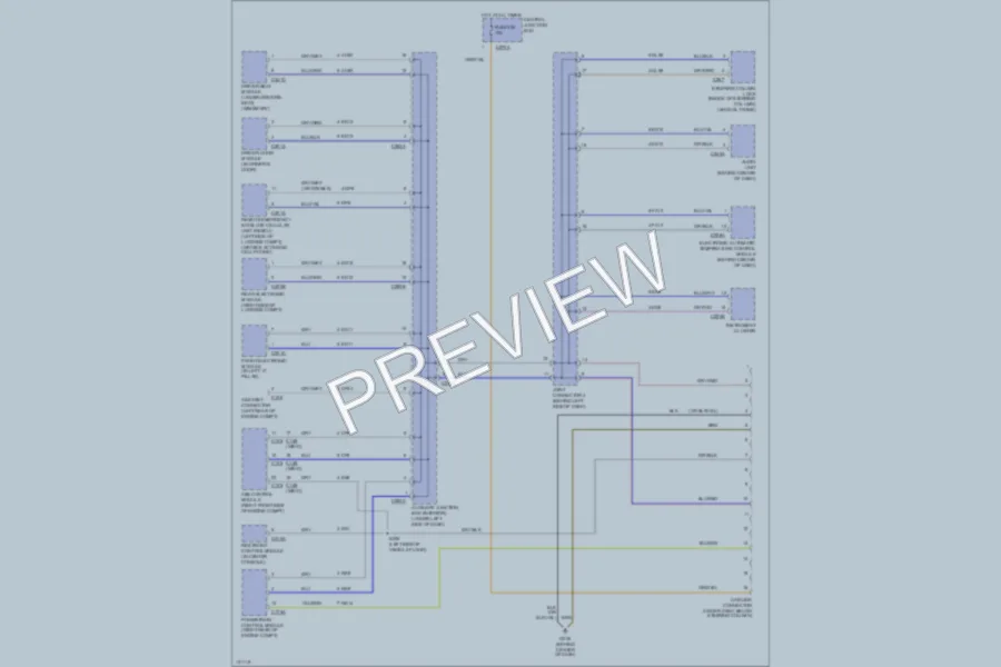 2001 Lincoln LS Computer Data Lines wiring diagram preview