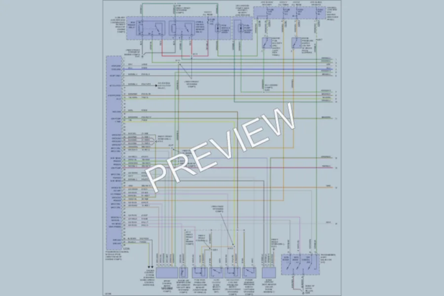 2001 Lincoln LS Engine Performance wiring diagram preview