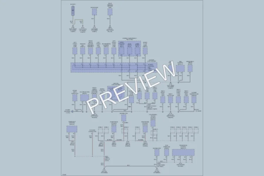 2001 Mercury Villager Ground Distribution wiring diagram preview