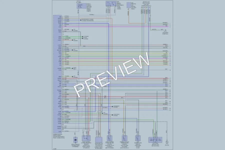 2001 Nissan Altima Engine Performance wiring diagram preview