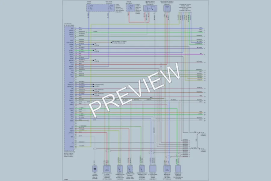 2001 Nissan Quest Engine Performance wiring diagram preview