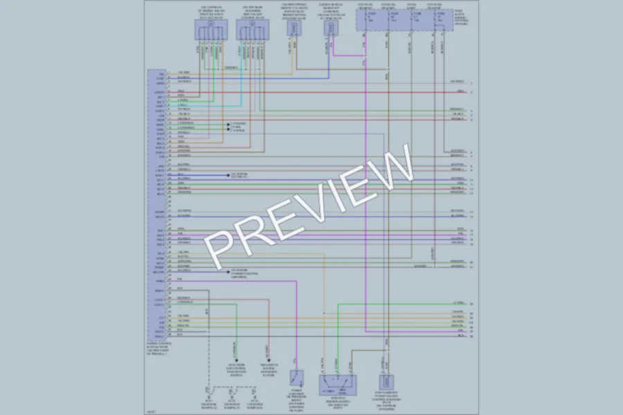 2001 Nissan Sentra Engine Performance wiring diagram preview