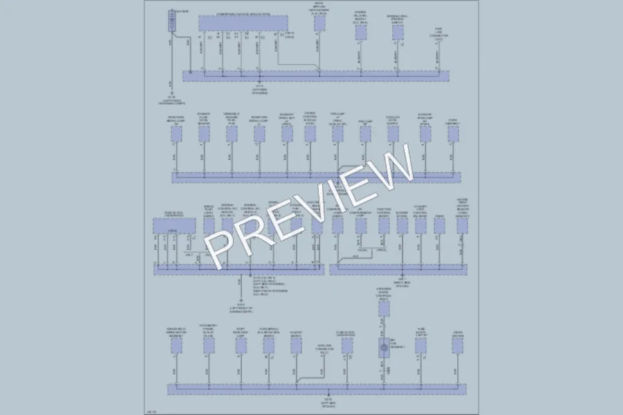 2001 Oldsmobile Alero Ground Distribution wiring diagram preview