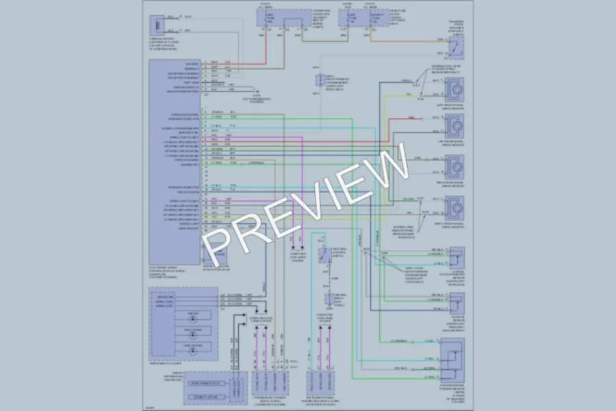 2001 Oldsmobile Aurora Anti Lock Brakes wiring diagram preview