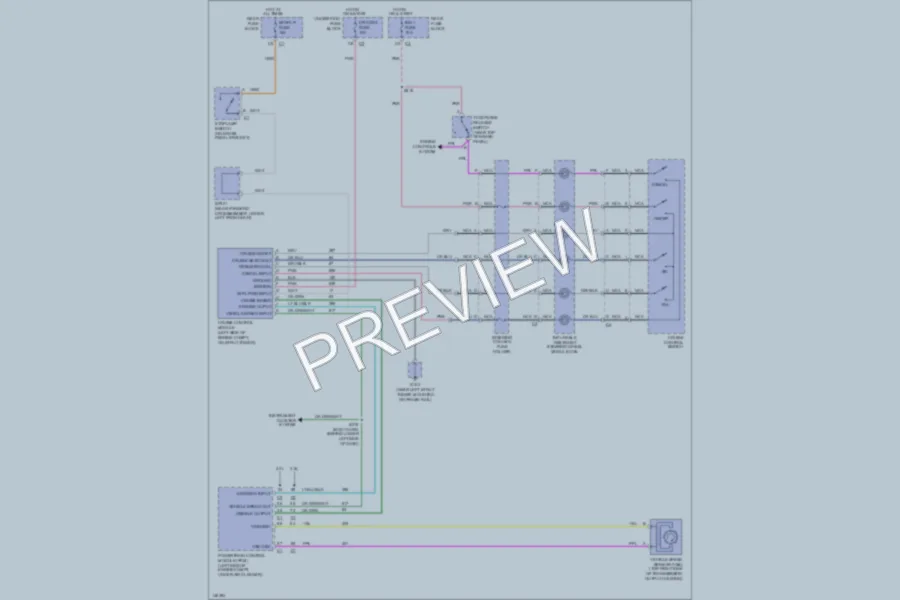 2001 Oldsmobile Aurora Cruise Control wiring diagram preview