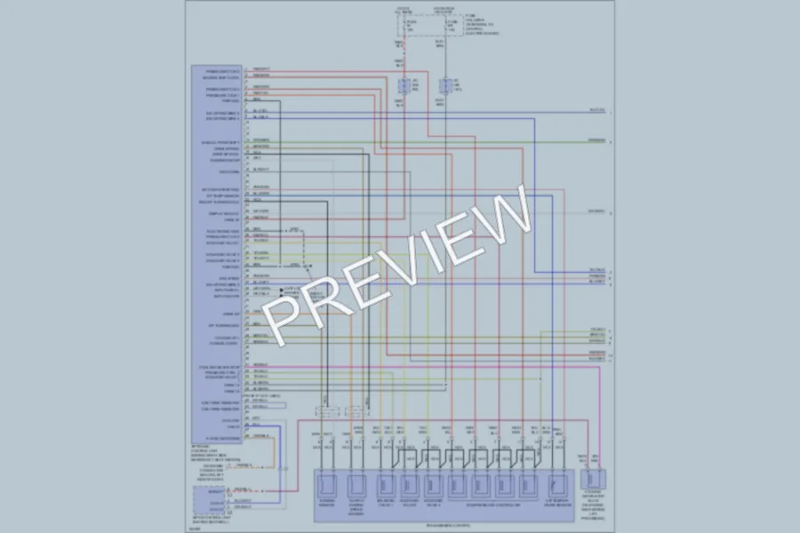 2001 Porsche 911 Transmission wiring diagram preview