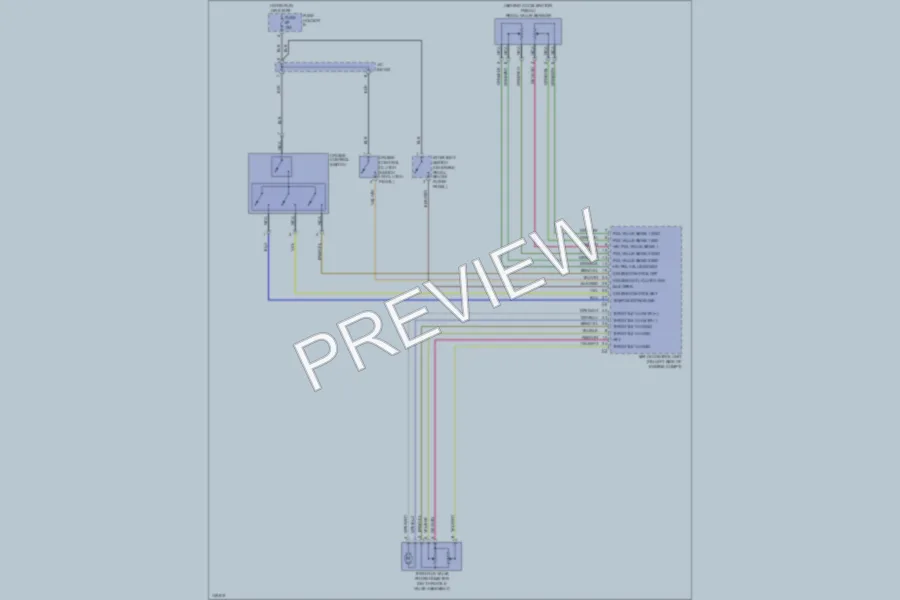 2001 Porsche Boxster Cruise Control wiring diagram preview