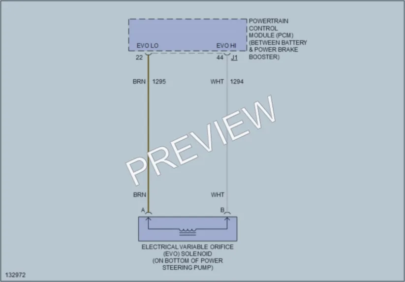 2001 Saturn SW2 Electronic Power Steering wiring diagram preview