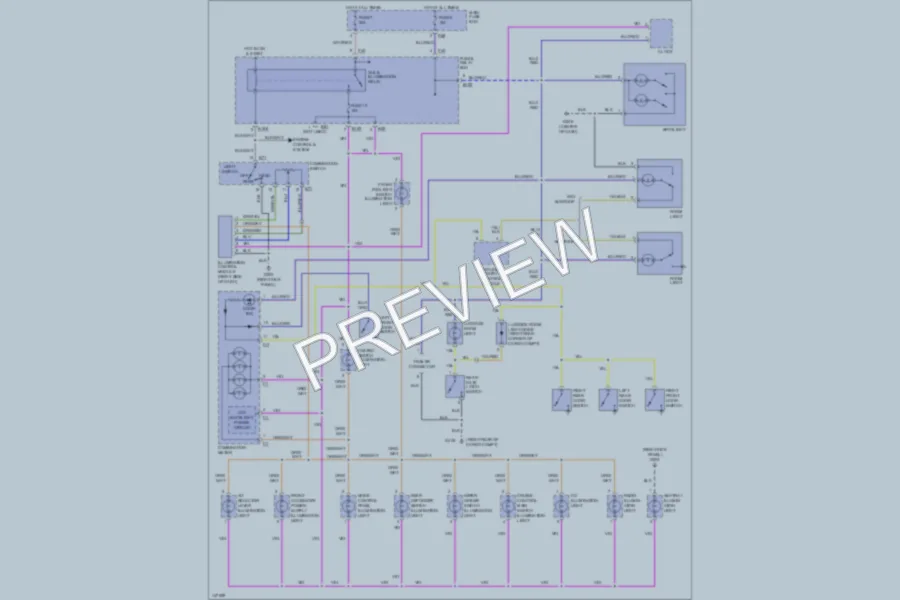 2001 Subaru Forester Interior Lights wiring diagram preview