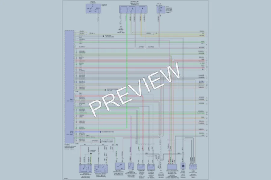 2001 Subaru Impreza Engine Performance wiring diagram preview