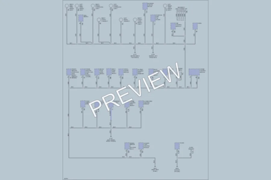 2001 Subaru Impreza Ground Distribution wiring diagram preview